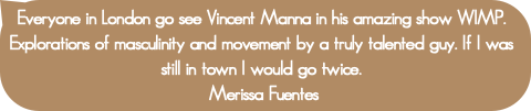 Everyone in London go see Vincent Manna in his ama