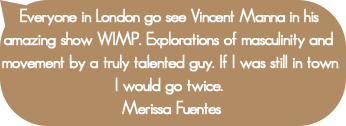 Everyone in London go see Vincent Manna in his ama